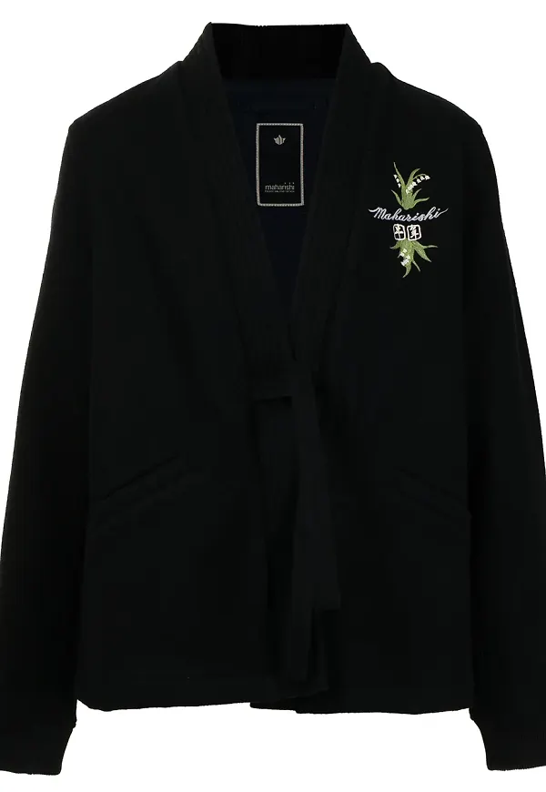 Maharishi jacka med logotyp - Blå