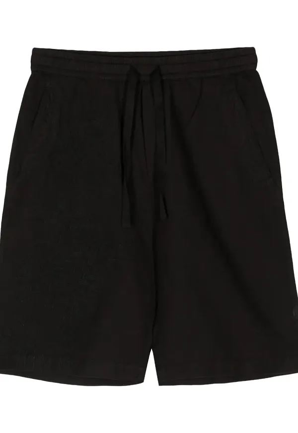 Maharishi seglarshorts med broderat motiv - Svart