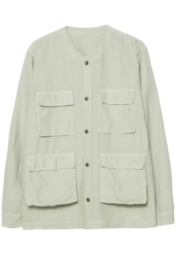 Maharishi skjorta med utility-ficka - Grön