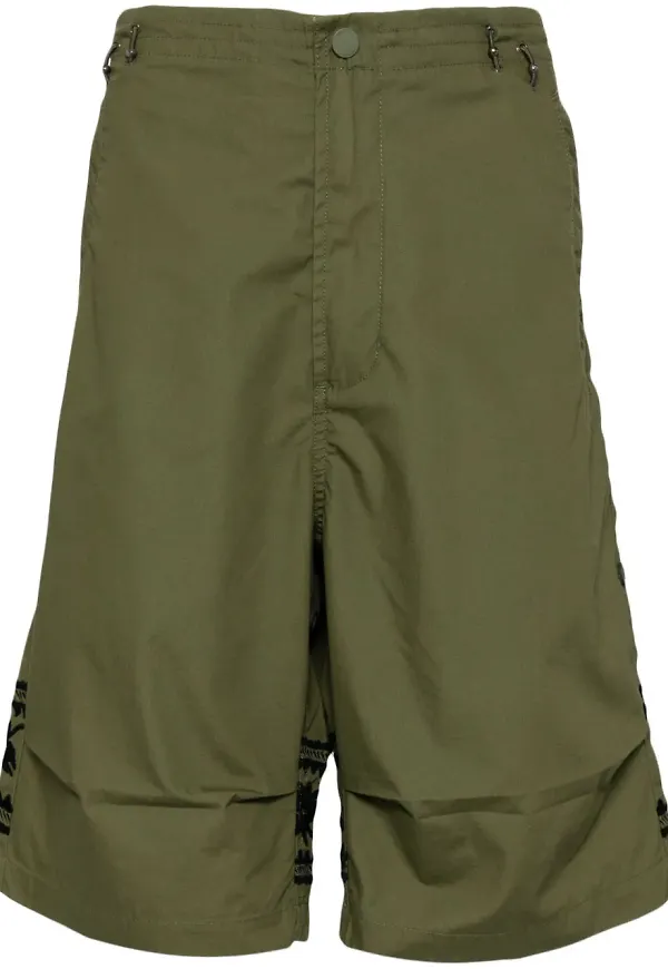Maharishi Thar ökenmönstrade cargoshorts - Grön