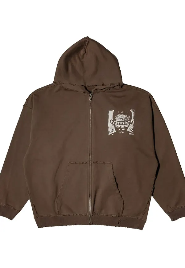 Mainless Aftermath hoodie - Brun