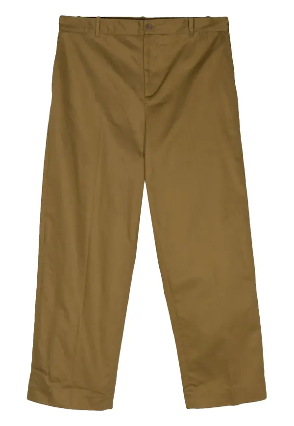 Maison Kitsuné raka chinos - Grön