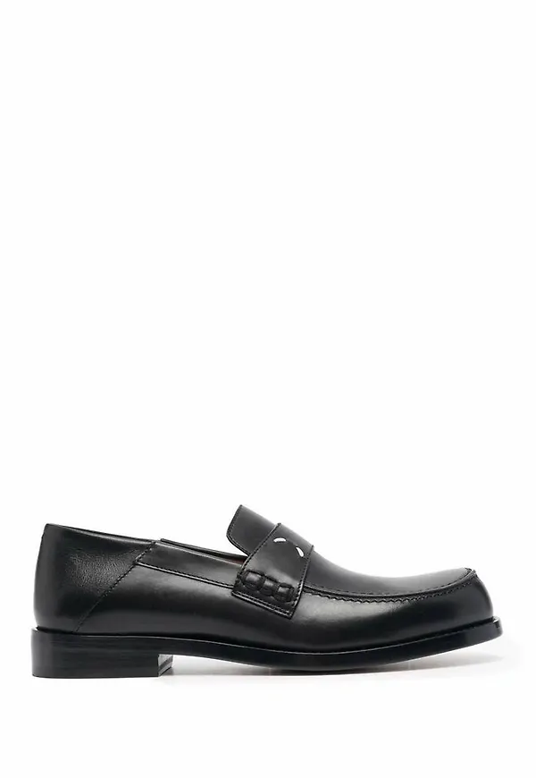 Maison Margiela - Loafers - Svart - Dam - Storlek: 38 1/2 Eu,36 1/2 Eu,41 EU
