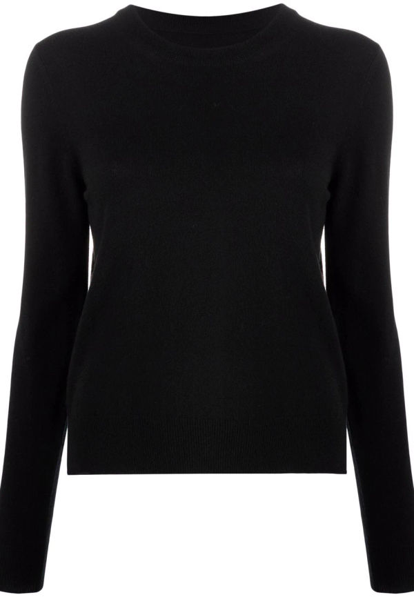 Maison Margiela finstickad tröja - Svart