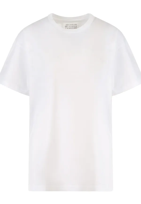 Maison Margiela T-Shirt Vit, Dam