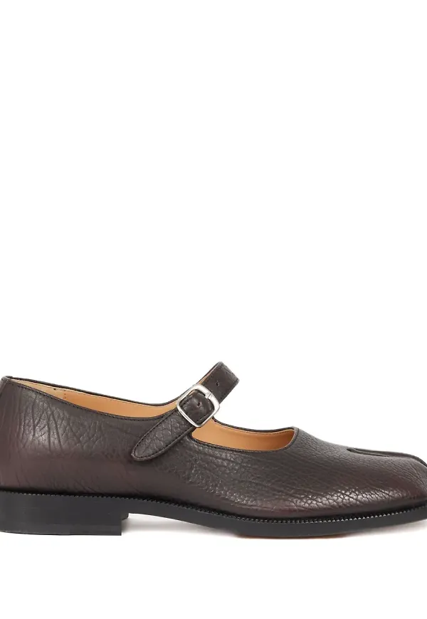 Maison Margiela Tabi Mary Jane loafers - Brun