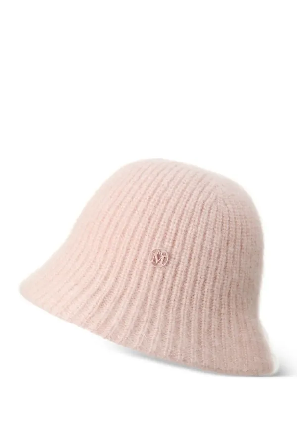 Maison Michel ribbad fiskehatt - Rosa
