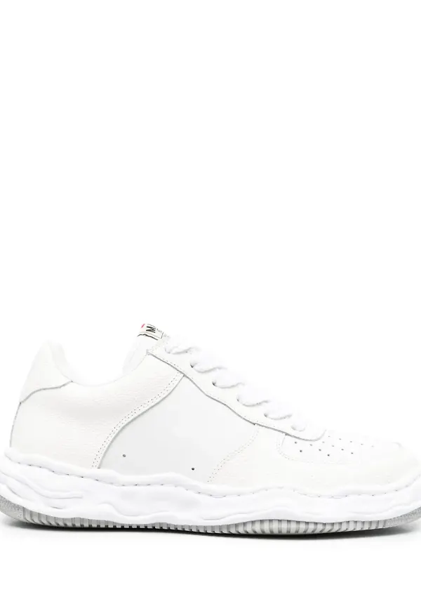 Maison MIHARA YASUHIRO Wayne låga sneakers - Vit