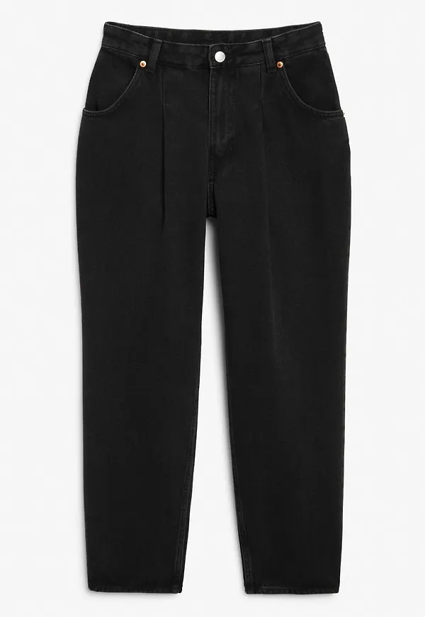 Maja washed black jeans - Black