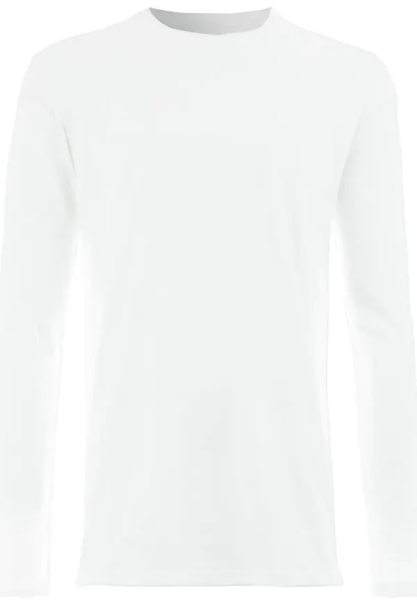 Majestic Filatures långärmad T-shirt - Vit