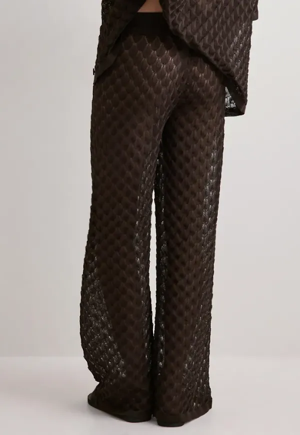 Malina - Brun - Alissa Knitted Pants