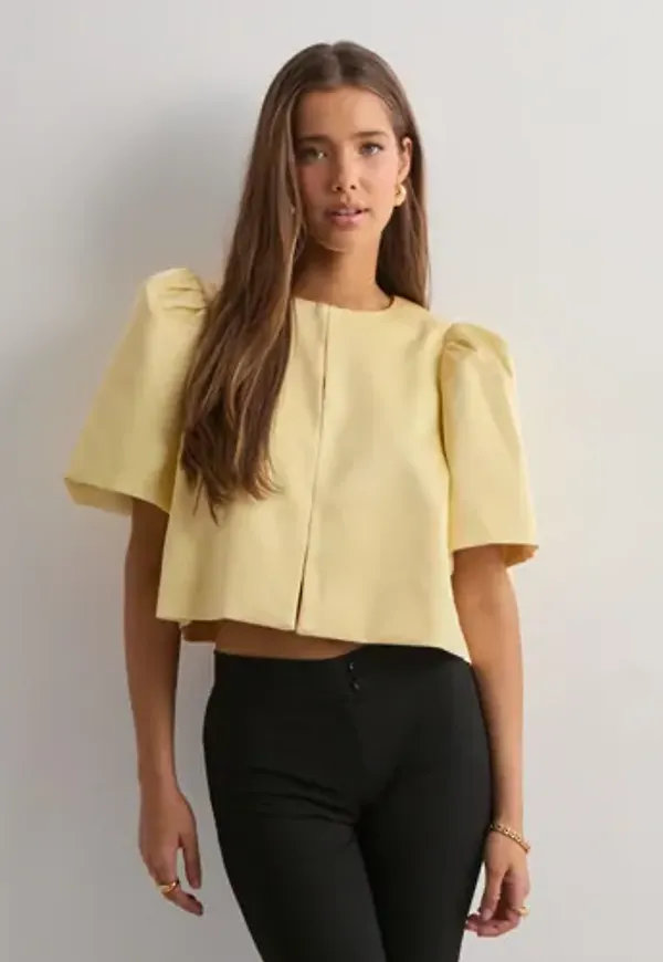Malina - Gul - Serena short sleeve blouse