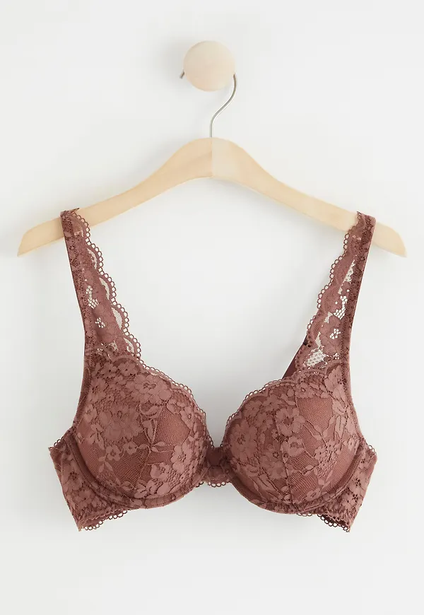 Malva push-up bh med spets