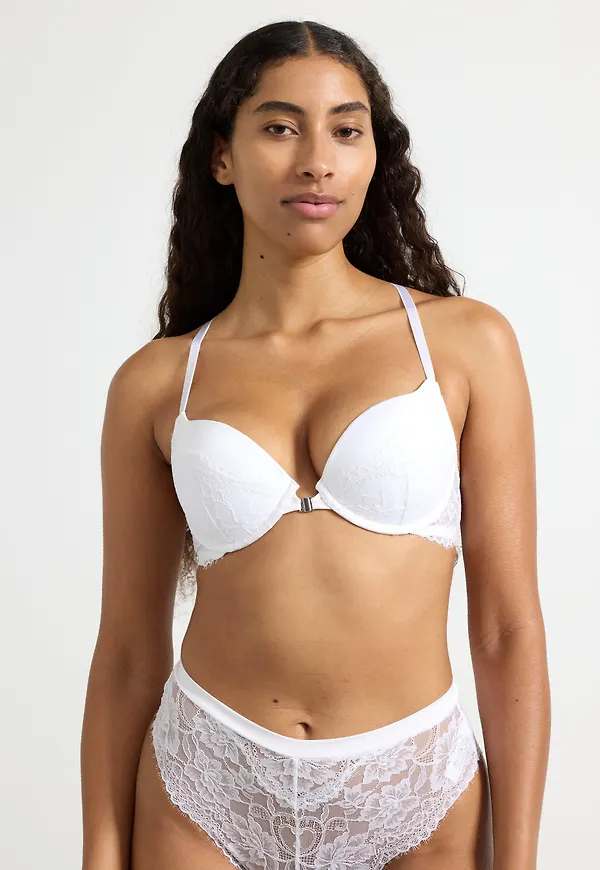 Malva push up-bh med framknäppning