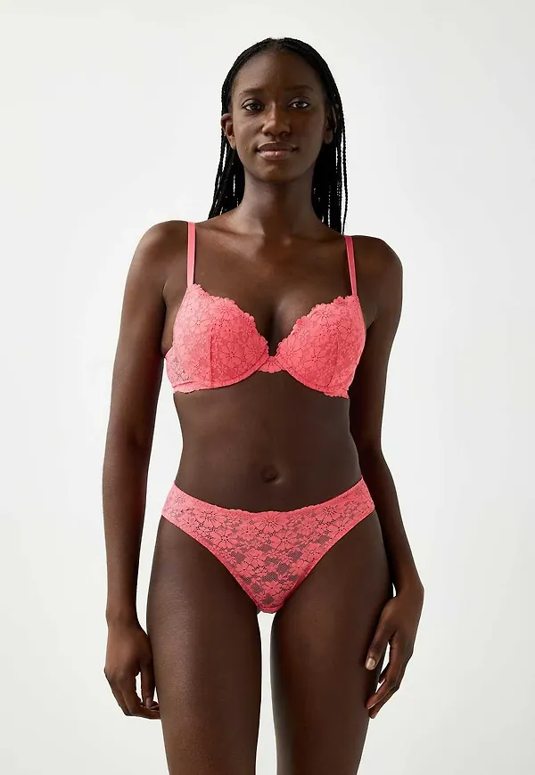 Malva push-up-bh med spets