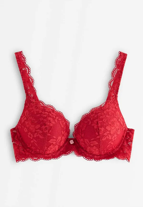 Malva push-up bh med spets