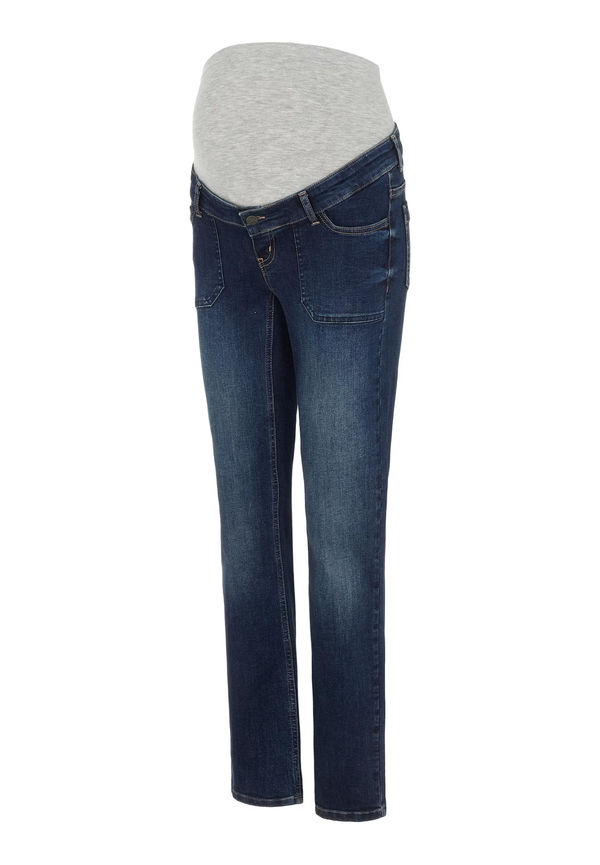 MAMALICIOUS Jeans 'Sanne' mörkblå