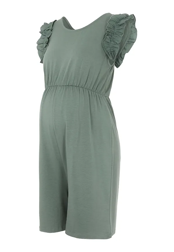 MAMALICIOUS Jumpsuit 'Tea' khaki