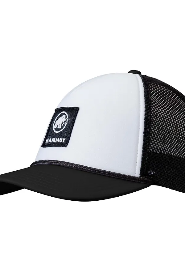 Mammut Crag Cap Logo White-Black