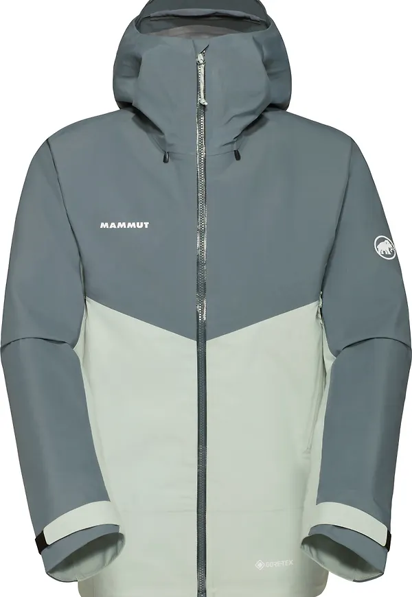 Mammut Men's Crater Iv Hs Hooded Jacket Silver Sage/Strata