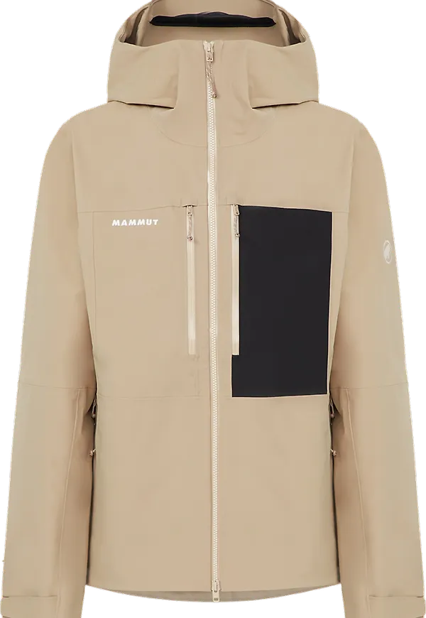 Mammut Men's Stoney Hardshell Hooded Jacket Sablun-black