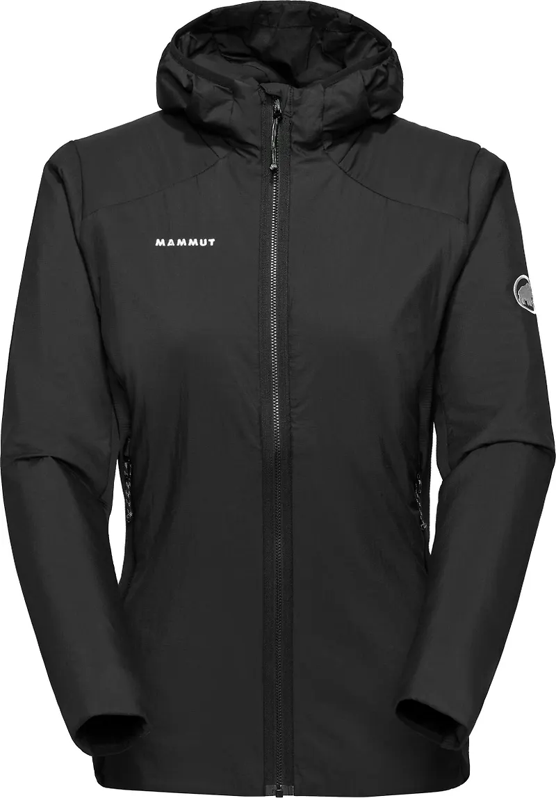 Mammut Women's Rime Air In Hybrid Hooded Jacket Black