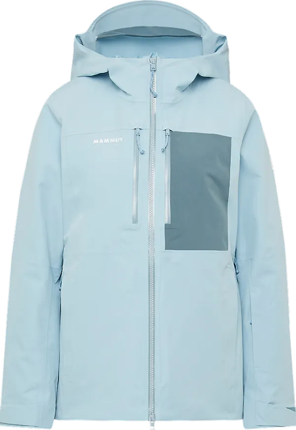 Mammut Women's Stoney Hardshell Thermo Hooded Jacket Nebla-strata