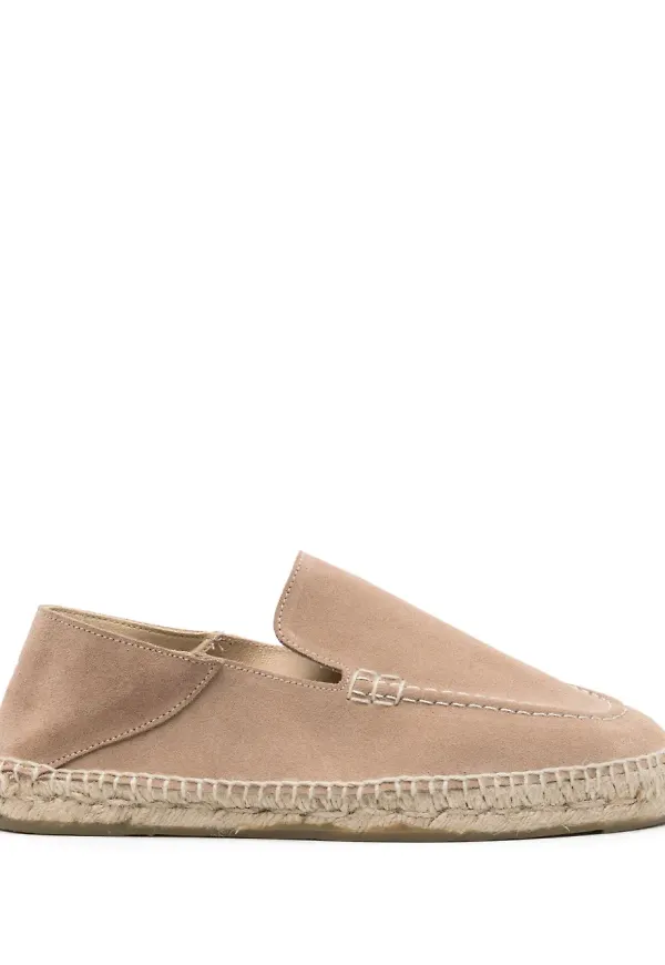 Manebi espadrillos i mocka - Neutral