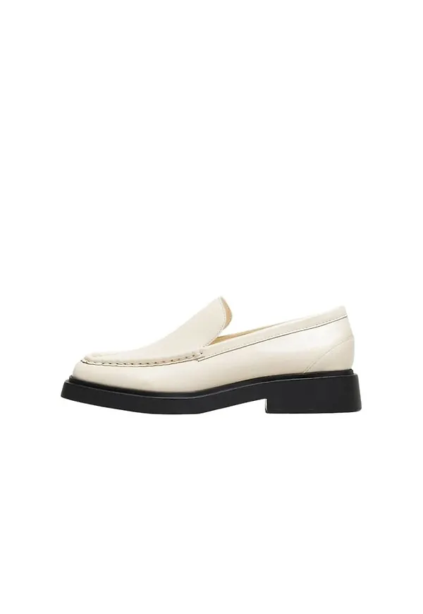 Mango - Loafers - Vit - Dam - Storlek: 40 Eu,37 Eu,38 Eu,39 Eu,36 EU
