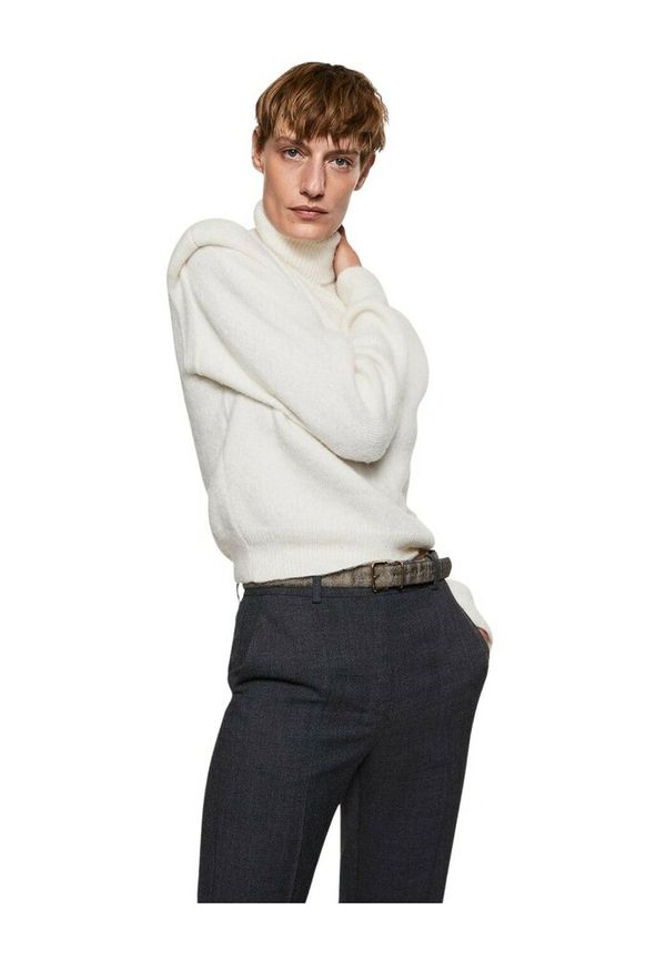 Mango - Polotröjor - Beige - Dam - Storlek: L,M,S,Xs