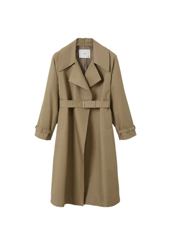 Mango - Trenchcoat Botella - Brun