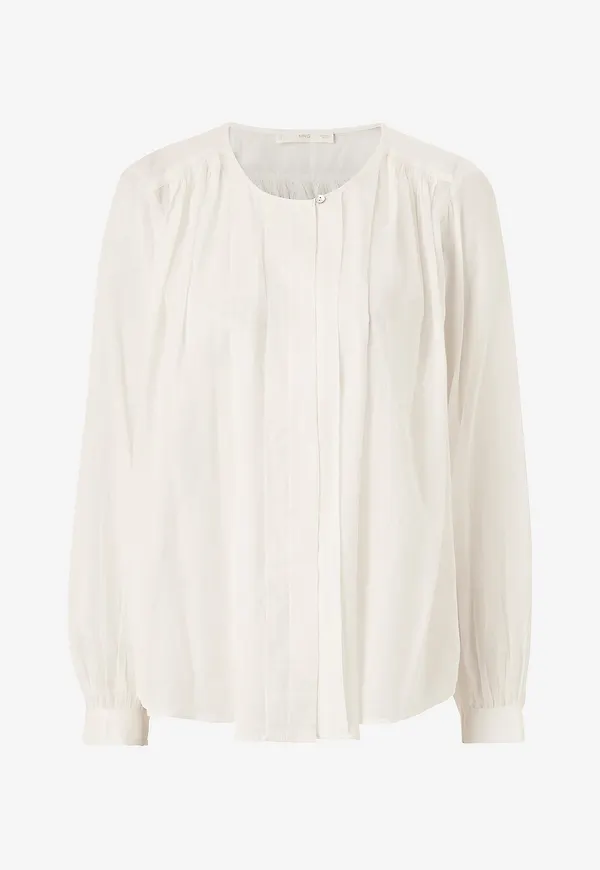 Mango - Blus Blouse Olivia - Vit