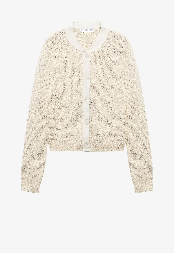 Mango - Cardigan Bali - Beige