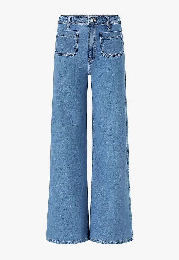 Mango - Jeans Emma - Blå