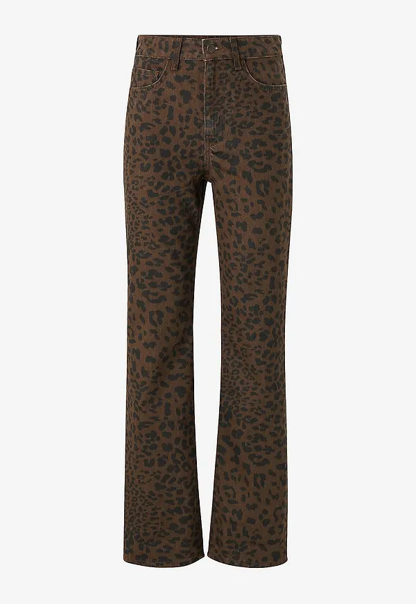 Mango - Jeans Leonie - Brun
