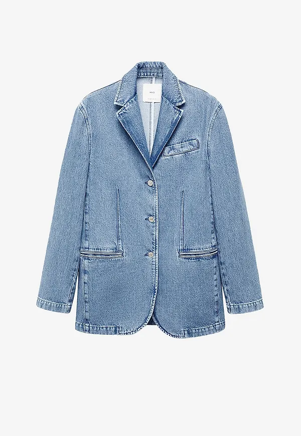Mango - Kavaj Blazer Rowan - Blå