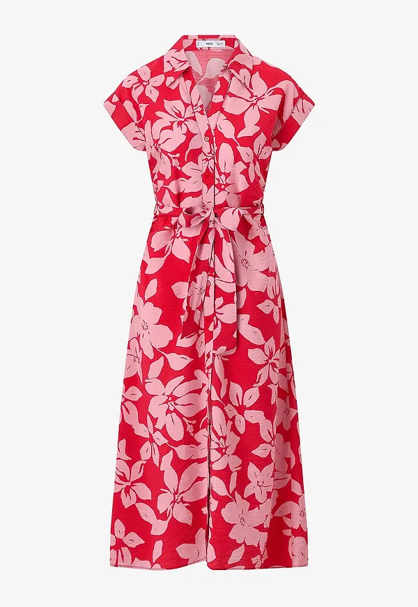 Mango - Klänning Apple - Rosa