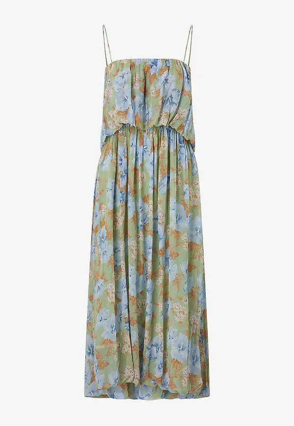 Mango - Klänning Dress Forte - Grön