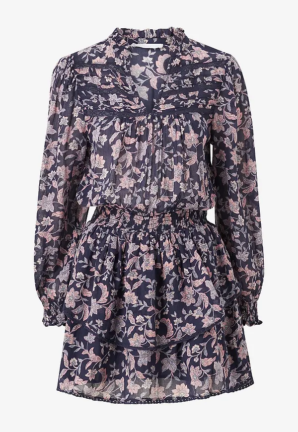 Mango - Klänning Dress Jimena - Lila