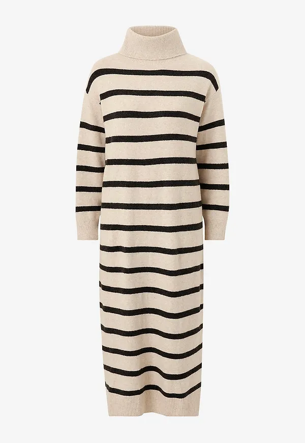 Mango - Klänning Dress Marini - Beige