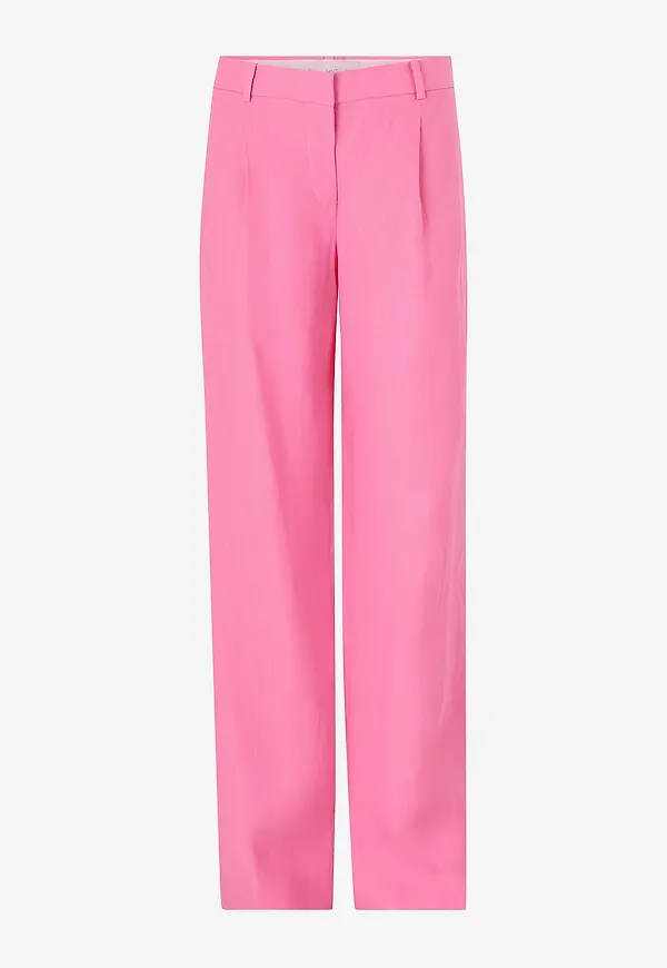Mango - Linnebyxor Margot - Rosa