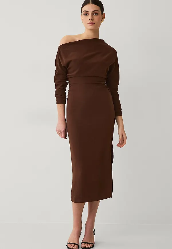 Mango - Maxiklänning Dress Aria - Brun