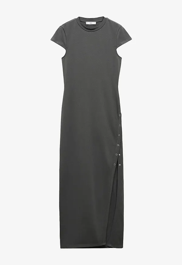 Mango - Maxiklänning Dress Chia - Grå