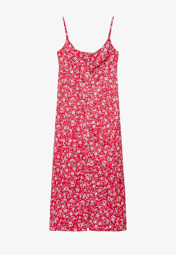 Mango - Maxiklänning Dress Florex - Röd