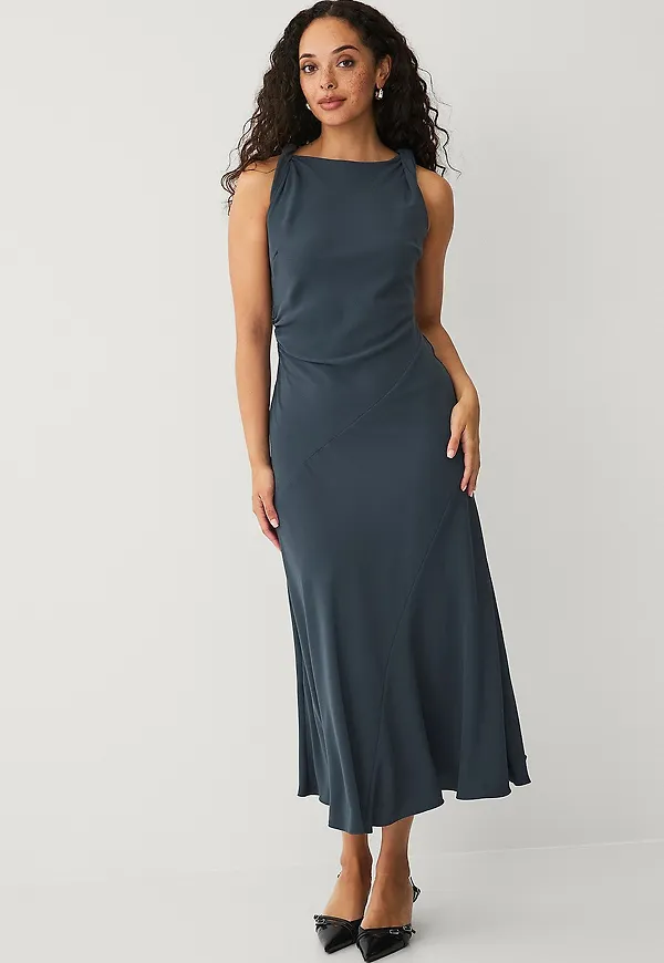 Mango - Maxiklänning Dress Ginevra - Grå