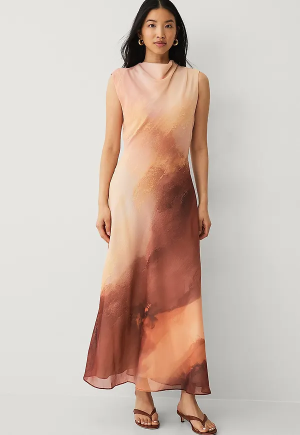 Mango - Maxiklänning Dress Noel2 - Orange