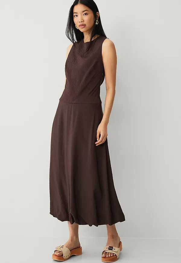 Mango - Maxiklänning Dress Terra - Brun