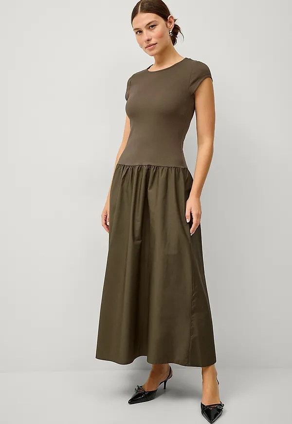 Mango - Maxiklänning Dress Valvin - Brun
