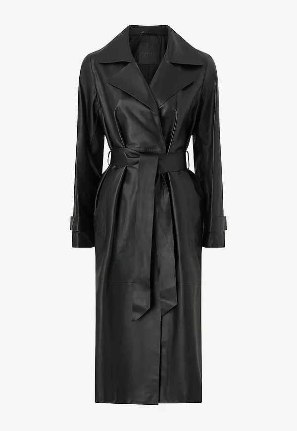 Mango - Skinnkappa Trench Coat North - Svart
