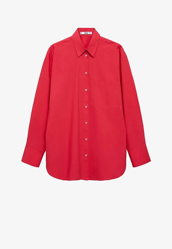 Mango - Skjorta Shirt Juanes - Röd